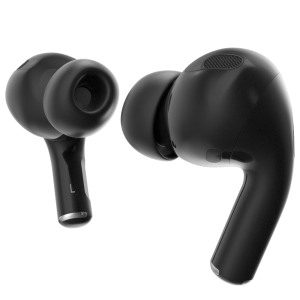 Black wireless headphones